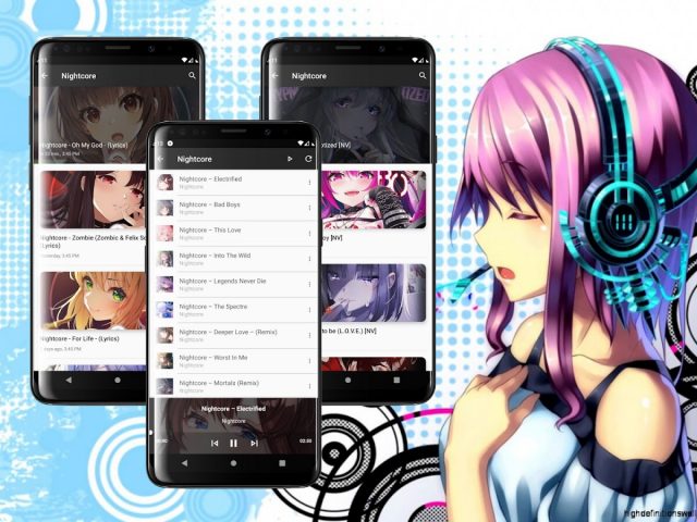 Nightcore Music and Radios для Android — скриншот 2