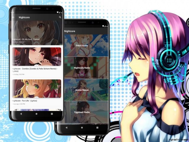 Nightcore Music and Radios для Android — скриншот 3