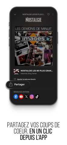 Nostalgie FM, Radio & Podcast для iOS — скриншот 4