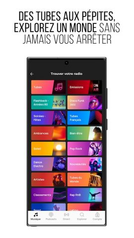 Nostalgie FM, Radio & Podcast для Android — скриншот 5