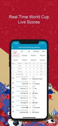 NowGoal — Live Football Scores для iOS — скриншот 1