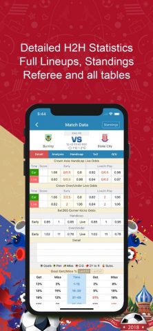 NowGoal — Live Football Scores для iOS — скриншот 4