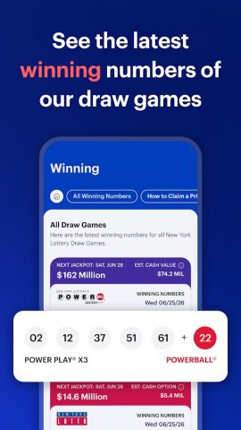 Official NY Lottery для Android — скриншот 4