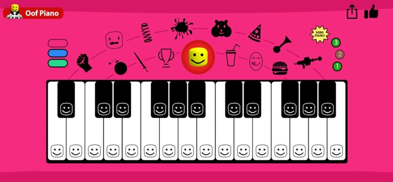 Oof Piano for Roblox для iOS — скриншот 2