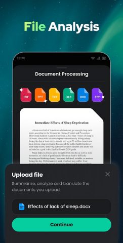 Open Chat — AI bot app для Android — скриншот 5