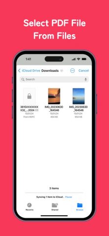PDF Compress — Reduce PDF Size для iOS — скриншот 2