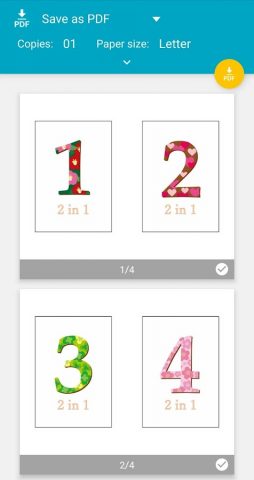 PDF Распечатать для Android — скриншот 4