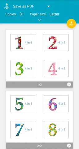 PDF Распечатать для Android — скриншот 5