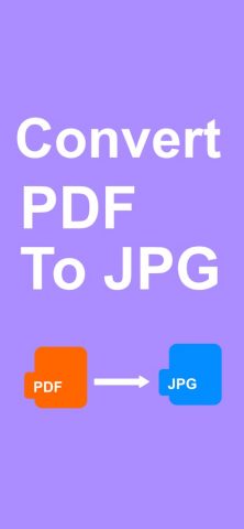 PDF To JPG Convert для iOS — скриншот 1