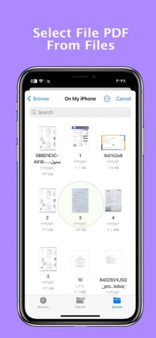 PDF To JPG Convert для iOS — скриншот 2