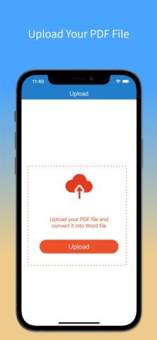 PDF to Word App для iOS — скриншот 2