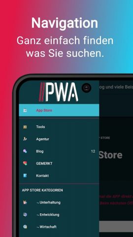 PWA APP Store для Android — скриншот 3