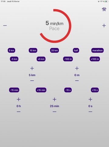 Pace Running Calculator для Android — скриншот 4