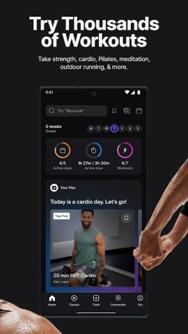 Peloton — Fitness & Workouts — скриншот 3