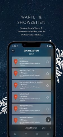 Phantasialand для iOS — скриншот 3