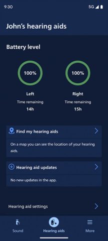 Philips HearLink 2 для Android — скриншот 4