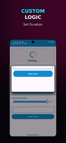 Phone Vibration Tester для Android — скриншот 5