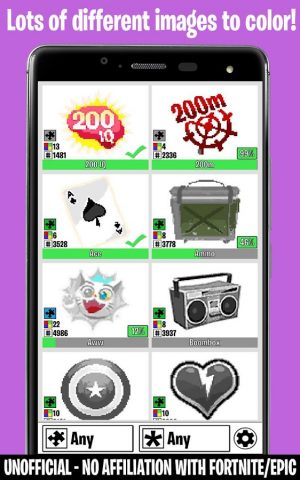 Pixels of Fortnite для Android — скриншот 2