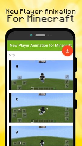 Player Animation Mod для Android — скриншот 2