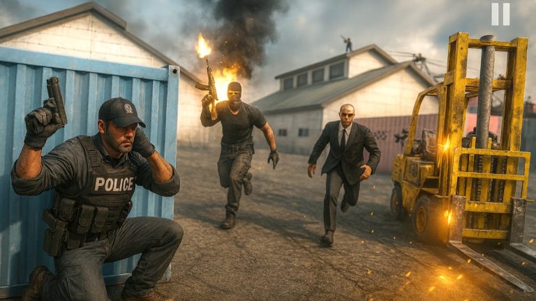 Police Strike Shooting Game для Android — скриншот 2