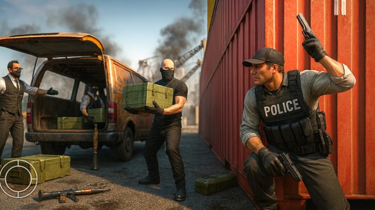 Police Strike Shooting Game для Android — скриншот 3