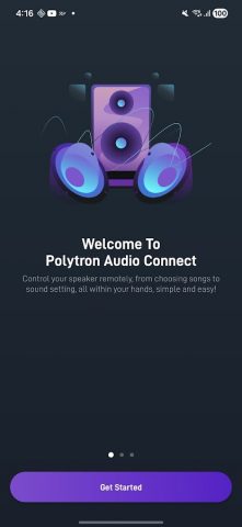 Polytron Audio Connect для Android — скриншот 1