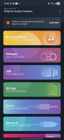 Polytron Audio Connect для Android — скриншот 4