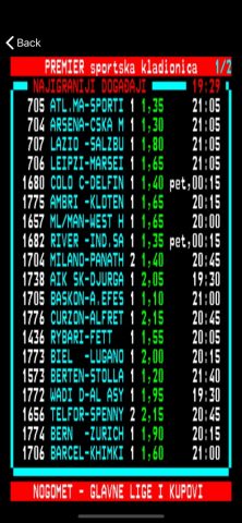 Premier Teletext для iOS — скриншот 3