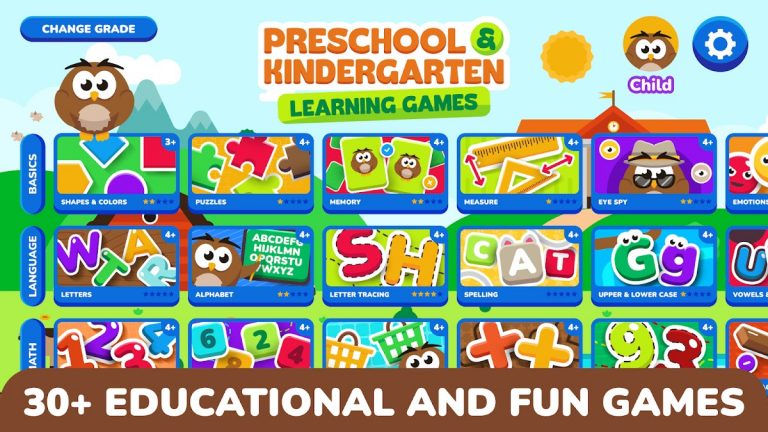 Preschool & Kindergarten Games для Android — скриншот 1