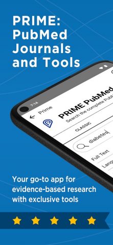 Prime: PubMed Journals & Tools для Android — скриншот 1