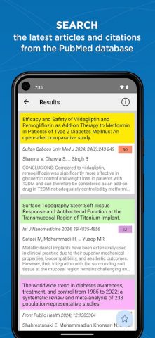 Prime: PubMed Journals & Tools для Android — скриншот 4