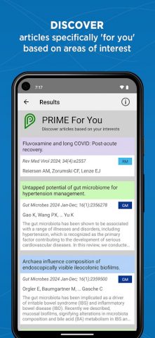 Prime: PubMed Journals & Tools для Android — скриншот 5