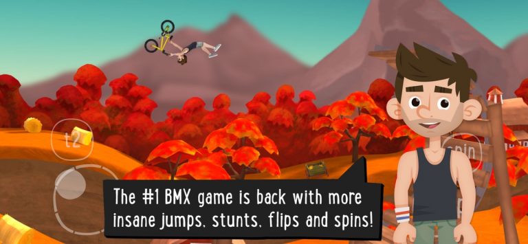 Pumped BMX 2 для iOS — скриншот 1