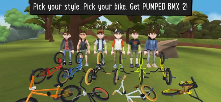 Pumped BMX 2 для iOS — скриншот 5