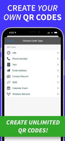 QR Code Reader & Code Scanner для iOS — скриншот 3
