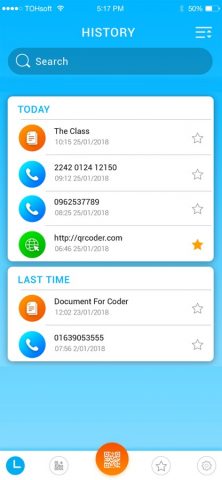 QR Code & сканер штрих кодов для iOS — скриншот 3