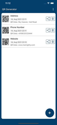 QRCode Generator | QR Creator для iOS — скриншот 1