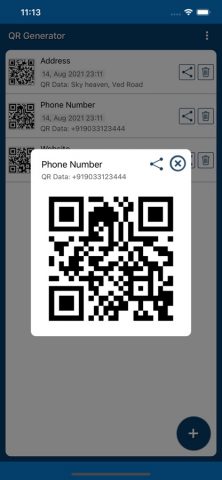 QRCode Generator | QR Creator для iOS — скриншот 3