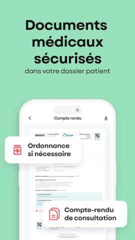 Qare — Consultez un médecin для Android — скриншот 5