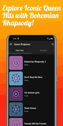 Queen Ringtones для Android — скриншот 2