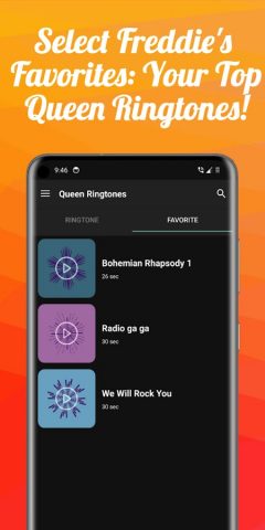 Queen Ringtones для Android — скриншот 5