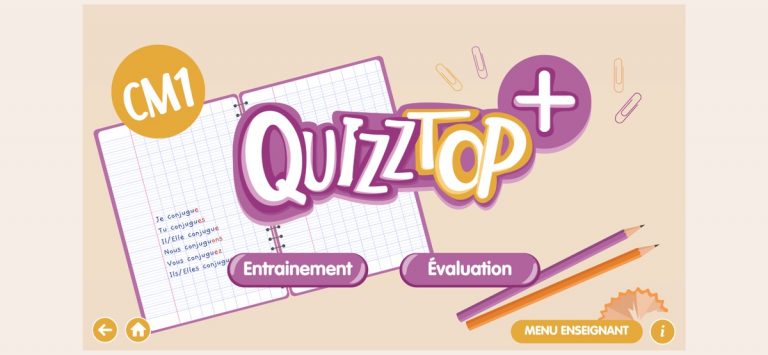 Quizztop Conjugaison для iOS — скриншот 1