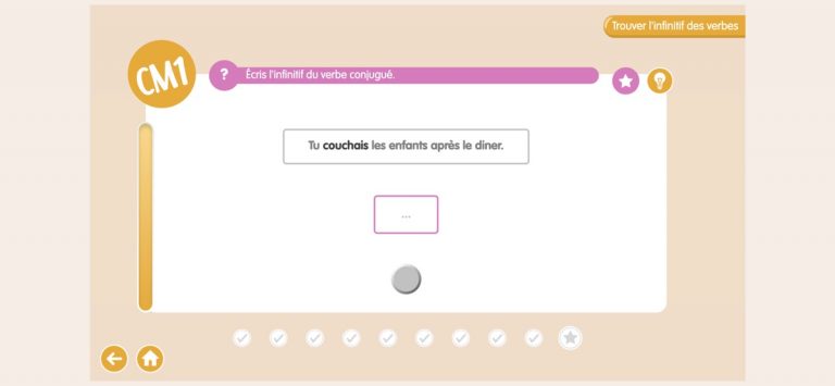 Quizztop Conjugaison для iOS — скриншот 3