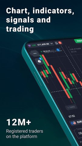 QxBroker — Investing Platform для Android — скриншот 1