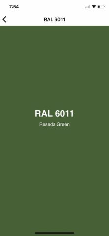 RAL Colours для iOS — скриншот 3