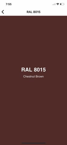 RAL Colours для iOS — скриншот 5