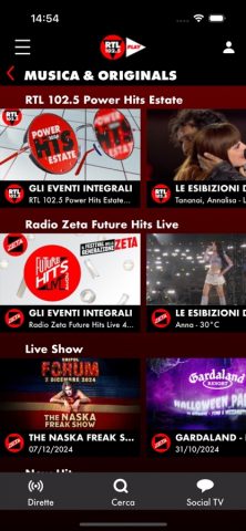 RTL 102.5 PLAY для iOS — скриншот 2