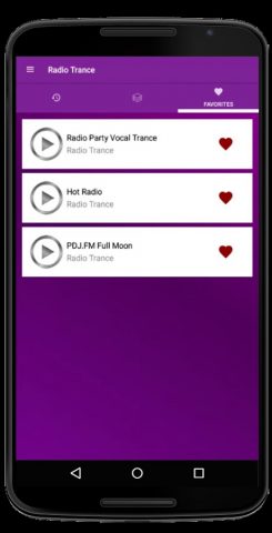 Radio Trance для Android — скриншот 3