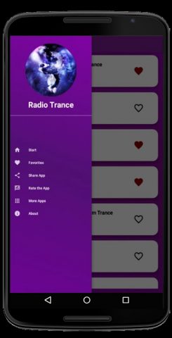 Radio Trance для Android — скриншот 4