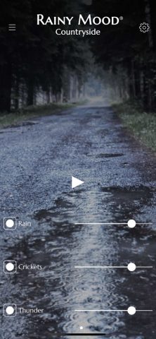 Rainy Mood для iOS — скриншот 3